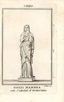 Attributes: Statue of Julia Avita Mamaea with the attributes