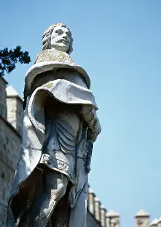 Jimenez: Statue of King Alfonso VI of Leon (1040-1109)