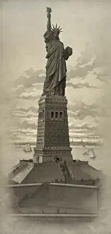 C1884: The statue of liberty