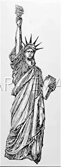 Bartholdis: STATUE OF LIBERTY/BR.PL