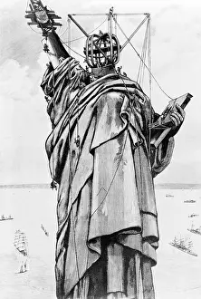 Bedloes: Statue of Liberty. Construction of the Statue ?
