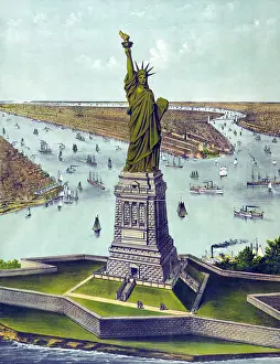 Enlightening: Statue of Liberty. The great Bartholdi statue, ?