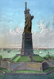 Enlightening: Statue of Liberty. Liberty enlightening ?