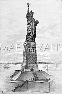 Bartholdis: STATUE OF LIBERTY/NATURE