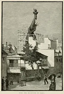 Shipped: Statue of Liberty being made in Paris 1884