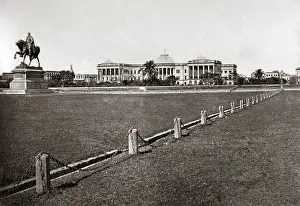 Hardinge: Statue of Lord Hardinge, Calcutta, circa 1880s
