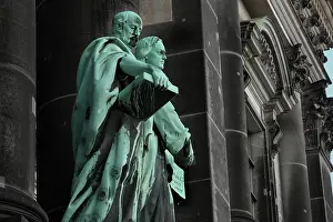 Museuminsel: Statue of Luke and John, Berliner Dom, Berlin, Germany