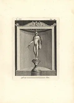 Piroli: Statue of Mars with Lakonian sword