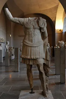 Breastplate: Statue of a military commander. 1st century BC