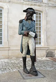 Fleuriau: Statue, Musee du Nouveau Monde, La Rochelle, France