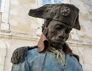 Fleuriau: Statue, Musee du Nouveau Monde, La Rochelle, France