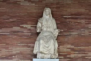 Mnar: Statue, Museo Nacional de Arte Romano, Merida, Extremadura