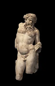 Silenus: Statue, Narbo Via museum, Narbonne