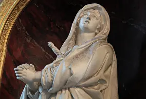 Christophle: Statue of Notre Dame de Pitie, Amiens Cathedral