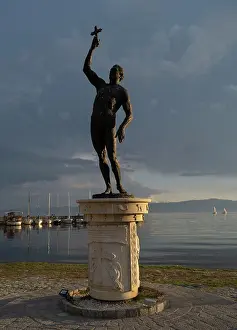 Phoenicians: Statue, Ohrid, North Macedonia
