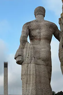 Olympiagelande: Statue, Olympiapark Berlin, Berlin, Germany