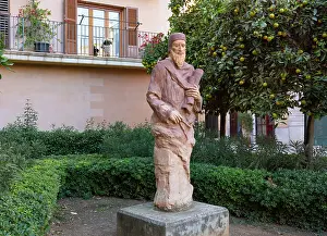 Maris: Statue, Palma de Mallorca, Mallorca, Balearic Islands, Spain