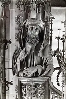 Reiffenstein: Statue of a patriarch in Kefermarkt