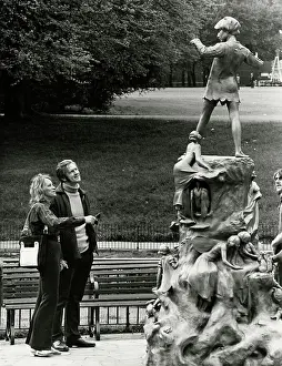 Sefton: Statue of Peter Pan, Sefton Park, Liverpool