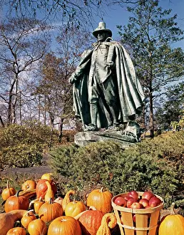 Fairmount: Statue Of The Pilgrim By Augustus