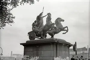 Boudicca: Statue of Queen Boudicca of the Iceni, Westminster