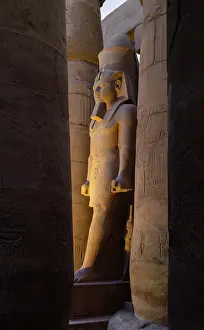 Horemheb: Statue of Ramesses II, Luxor Temple, Luxor, Egypt