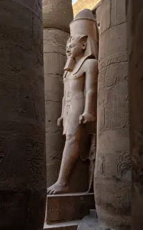 Horemheb: Statue of Ramesses II, Luxor Temple, Luxor, Egypt