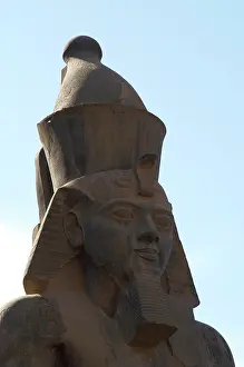 Pharaoh: Statue of Ramses II (h.1290-1224 B.C)