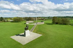 Pilkington: Statue of Robert the Bruce, Bannockburn battlefield
