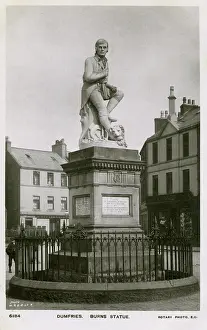 Paton: The Statue of Robert Burns, Dunfries