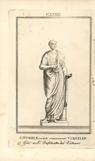 Virgilio: Statue of a Roman consul believed to be Virgilio