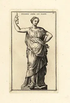 2nd Century Bc: Statue of the Roman goddess Juno from the 2nd century BC