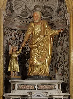 Quattro: Statue, San Giuseppe dei Teatini, Palermo, Sicily, Italy