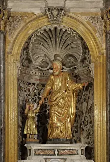 Quattro: Statue, San Giuseppe dei Teatini, Palermo, Sicily, Italy