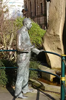 Elgar: Statue of Sir Edward Elgar - Gt Malvern
