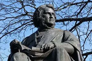 Obstetrician: Statue of Sir James Young Simpson, Edinburgh, Scotland