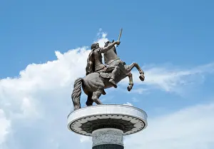 Skopje: Statue, Skopje, North Macedonia