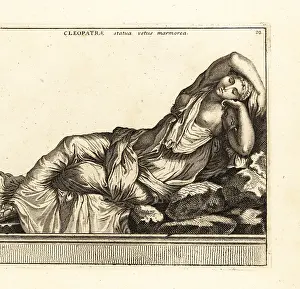 2nd Century Bc: Statue of a Sleeping Ariadne, also known as Cleopatra