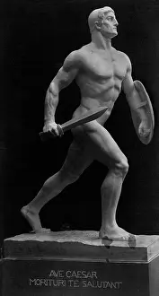 Captures: Statue of the Storming warrior, 1914