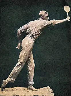 Troubetzkoy: Statue of the tennis player, Anthony Wilding