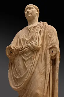 Andalucian: Statue of Trajan, Museo de Cadiz, Cadiz, Andalusia, Spain