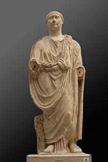 Andalucian: Statue of Trajan, Museo de Cadiz, Cadiz, Andalusia, Spain