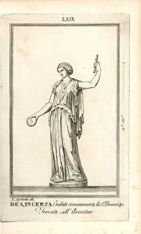 Aventine: Statue of unknown goddess, believed to be Clementia