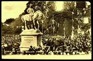 Bunting: Statue unveiling, Sir Redvers Buller statue