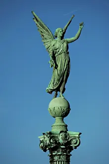 Edvard: Statue of Victory by Ferdinand Edvard Ring. 19th century. Co