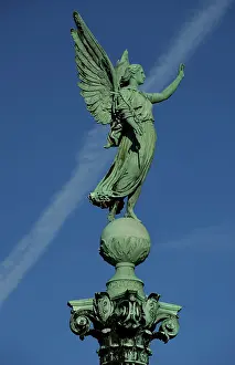 Edvard: Statue of Victory by Ferdinand Edvard Ring. 19th century. Co