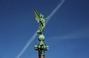 Edvard: Statue of Victory by Ferdinand Edvard Ring. 19th century. Co