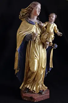 Chld: Statue of Virgin and child, Monastery of St Catherine