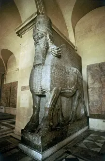 Lamassu: Statue of a winged bull