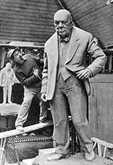 Mcfall: Statue of Winston Churchill